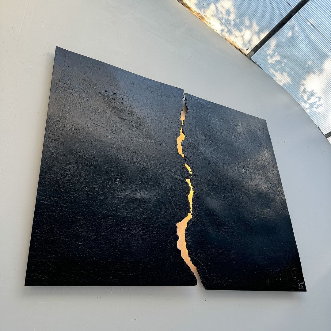 Textured Fire Artwork