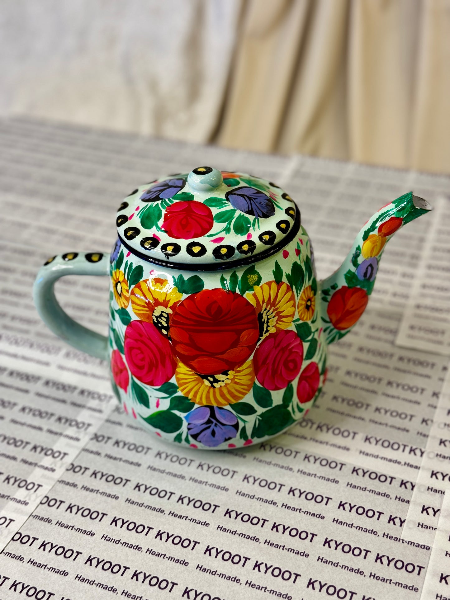 Cute Truck Art Kettle