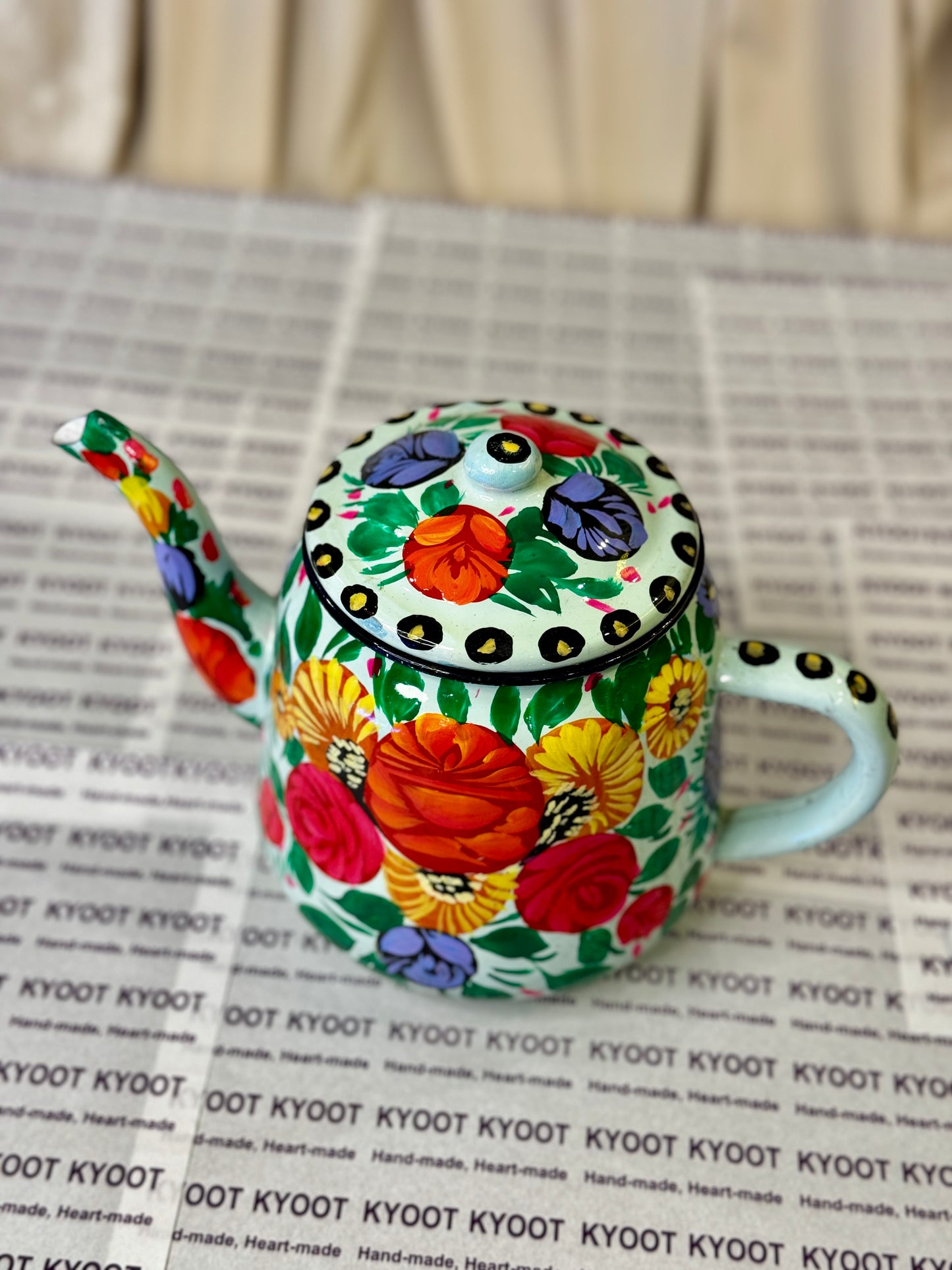 Cute Truck Art Kettle