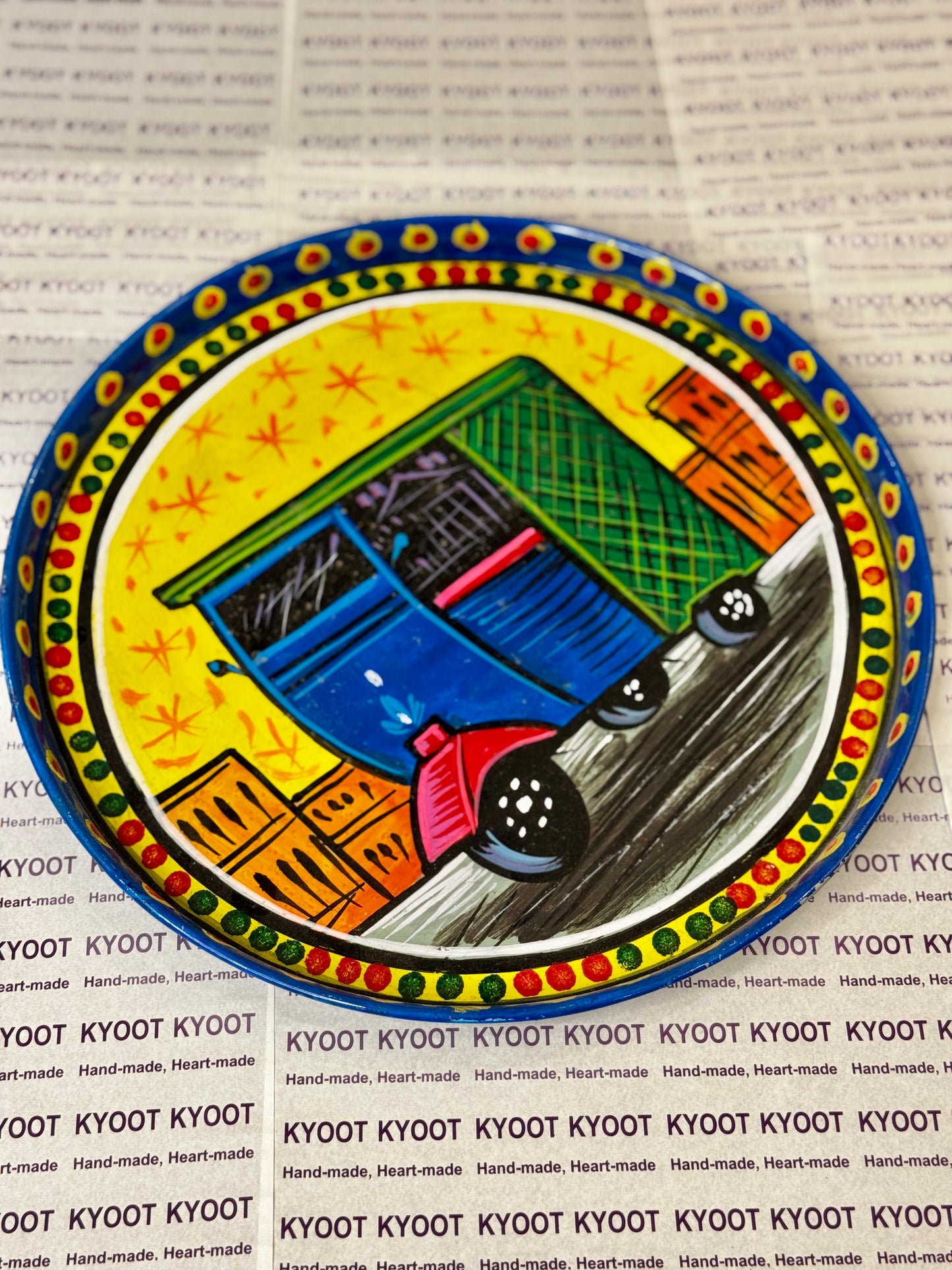 Round Truck Art Trays