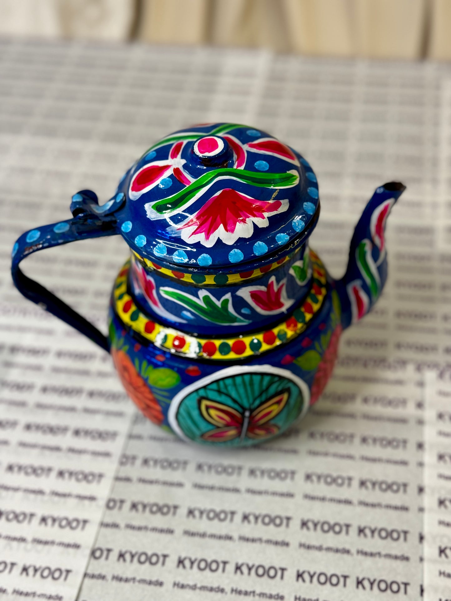 Blue Kettlle - Truck Art