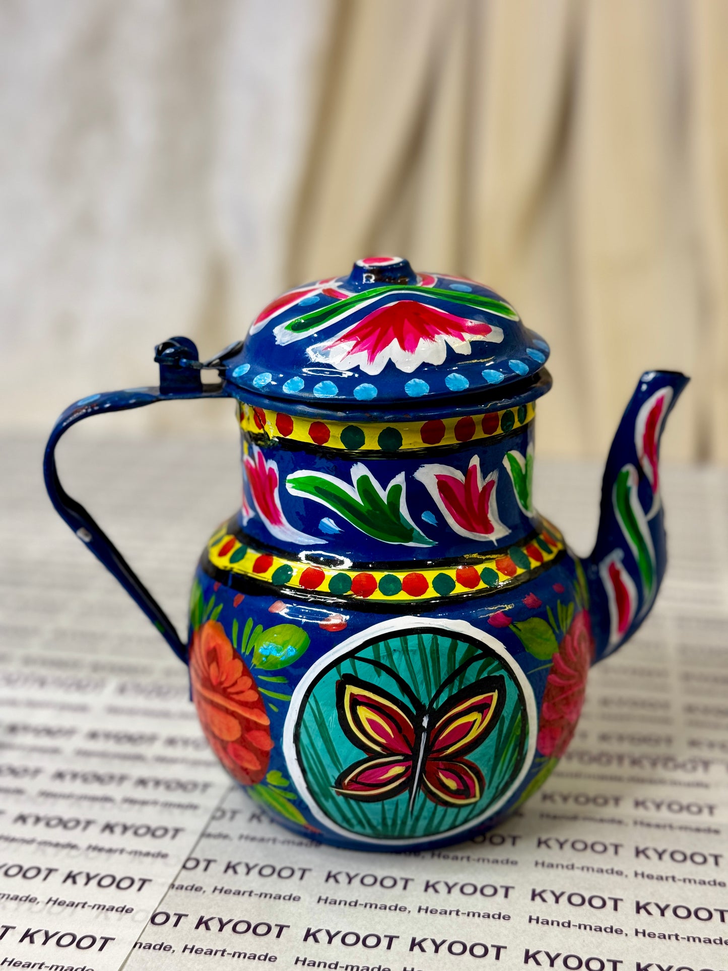 Blue Kettlle - Truck Art