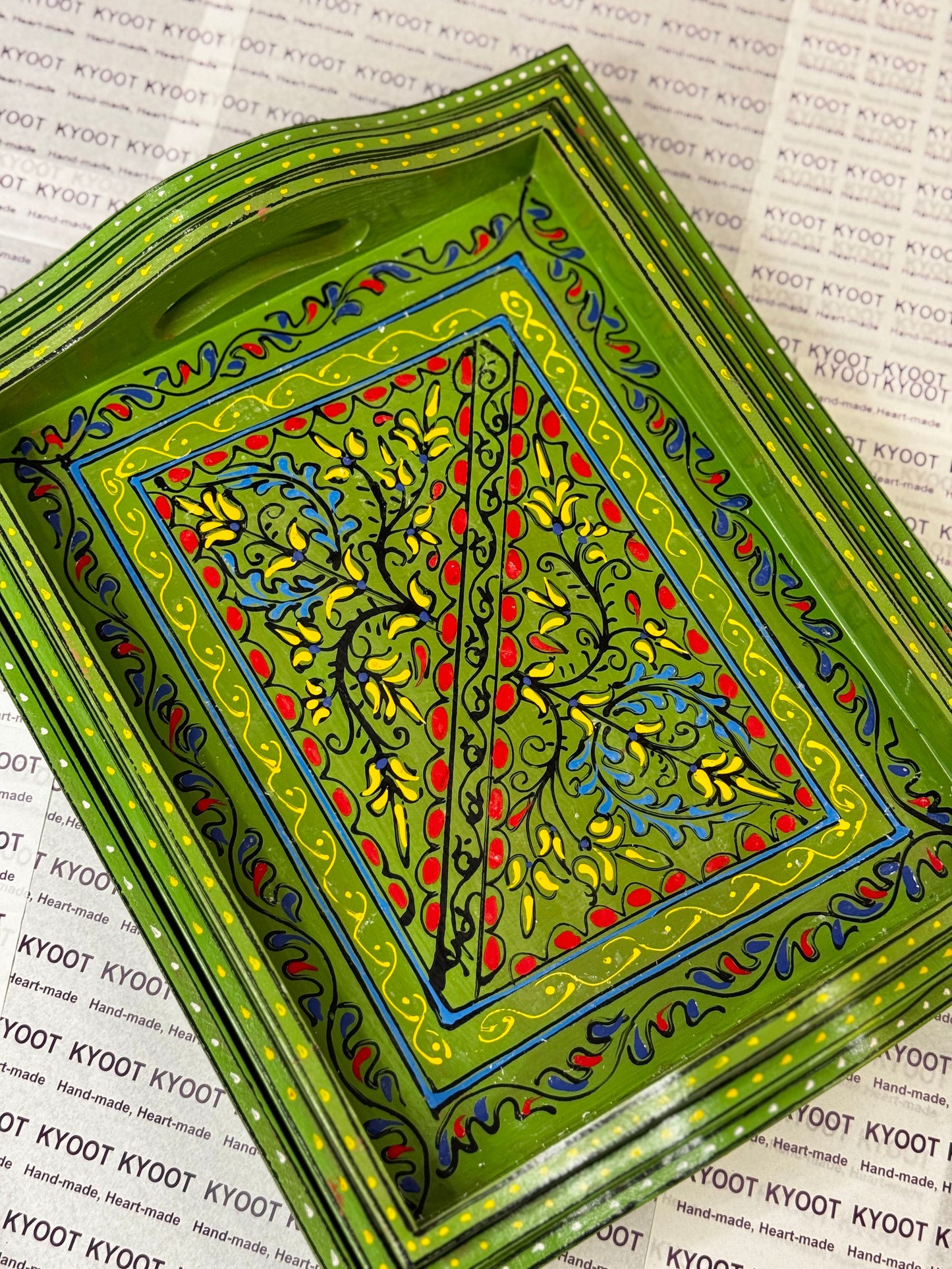 Traditional Swati Art Trays