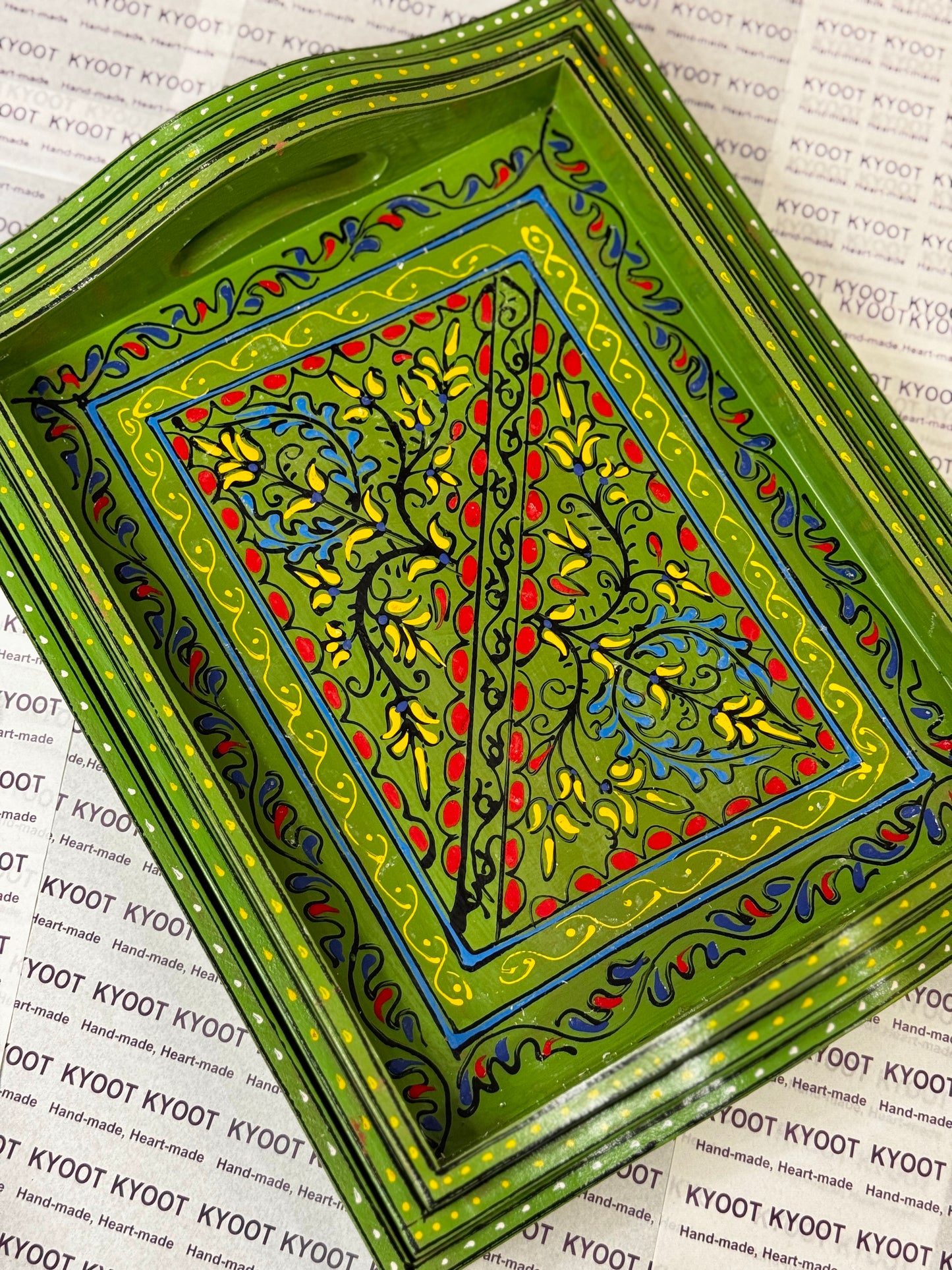Traditional Swati Art Trays