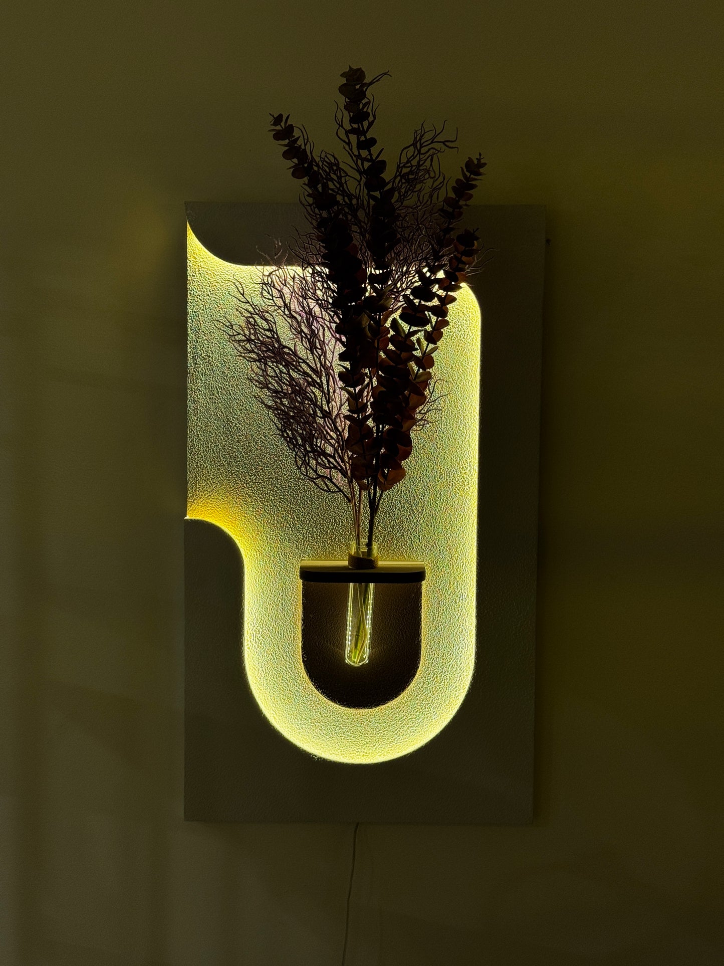 Twiggy Twist - 3D Sandstone Wall Hanging