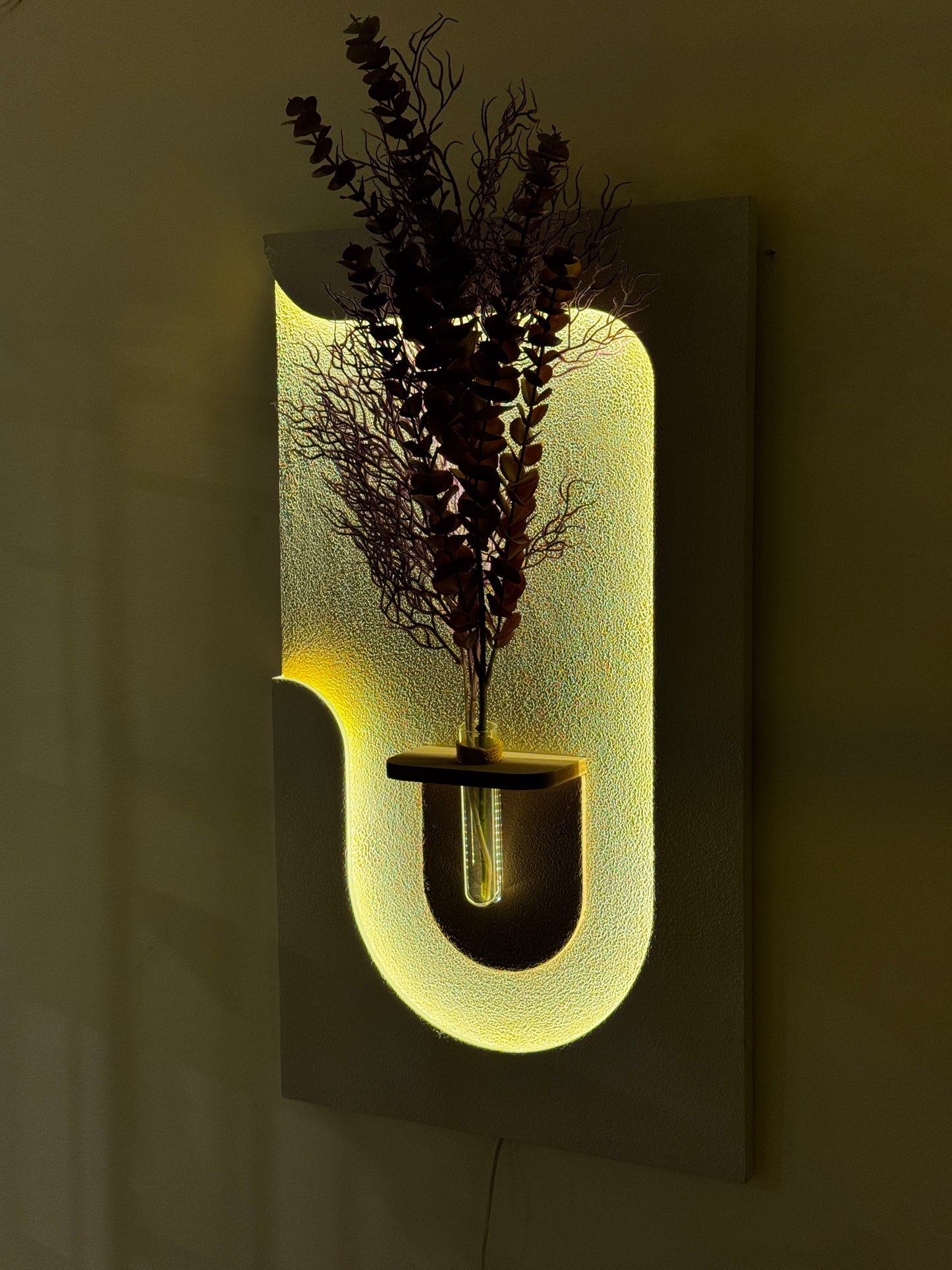 Twiggy Twist - 3D Sandstone Wall Hanging