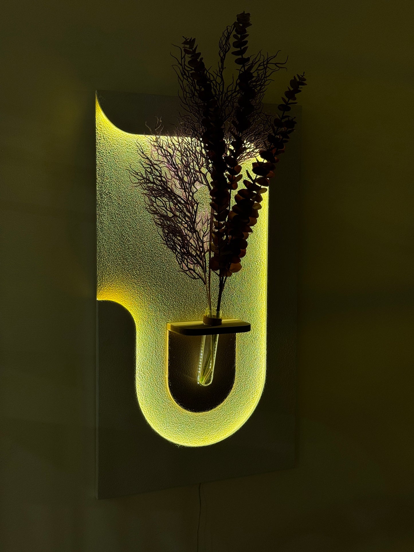 Twiggy Twist - 3D Sandstone Wall Hanging