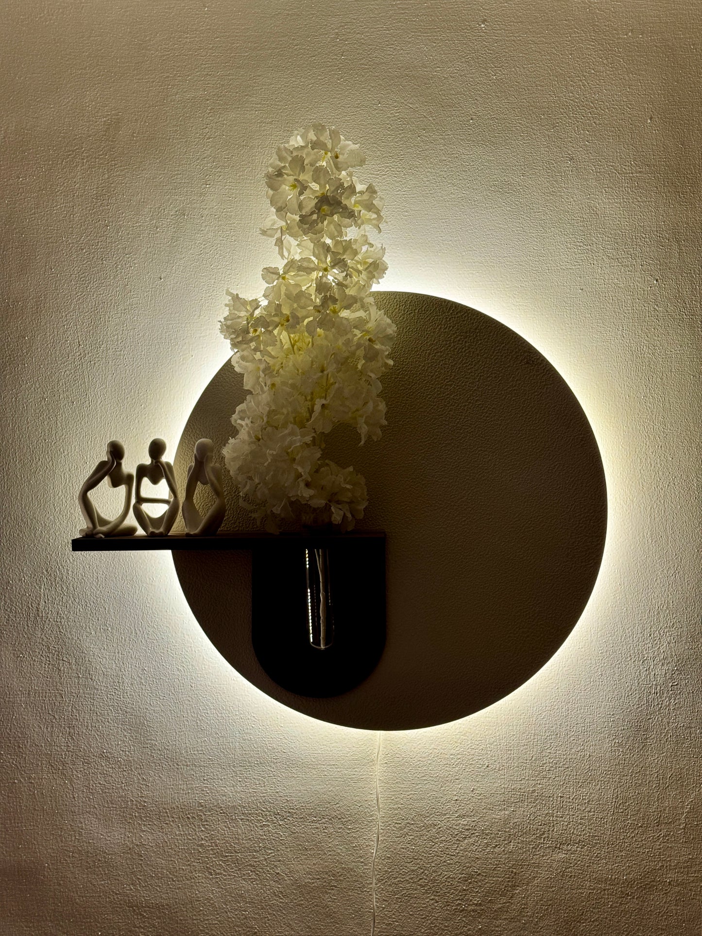 Lume Nest - 3D Sandstone Wall Hanging