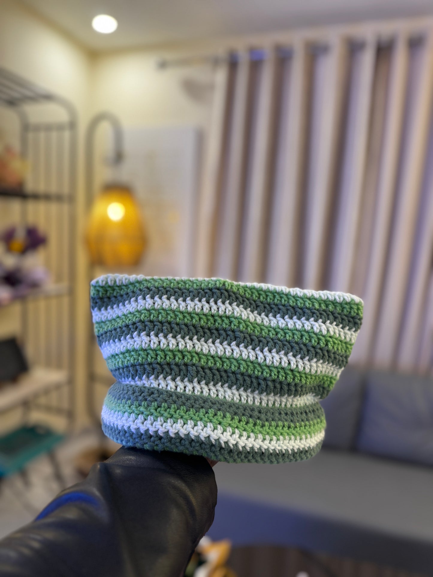 Cat Ear Crochet Beanie