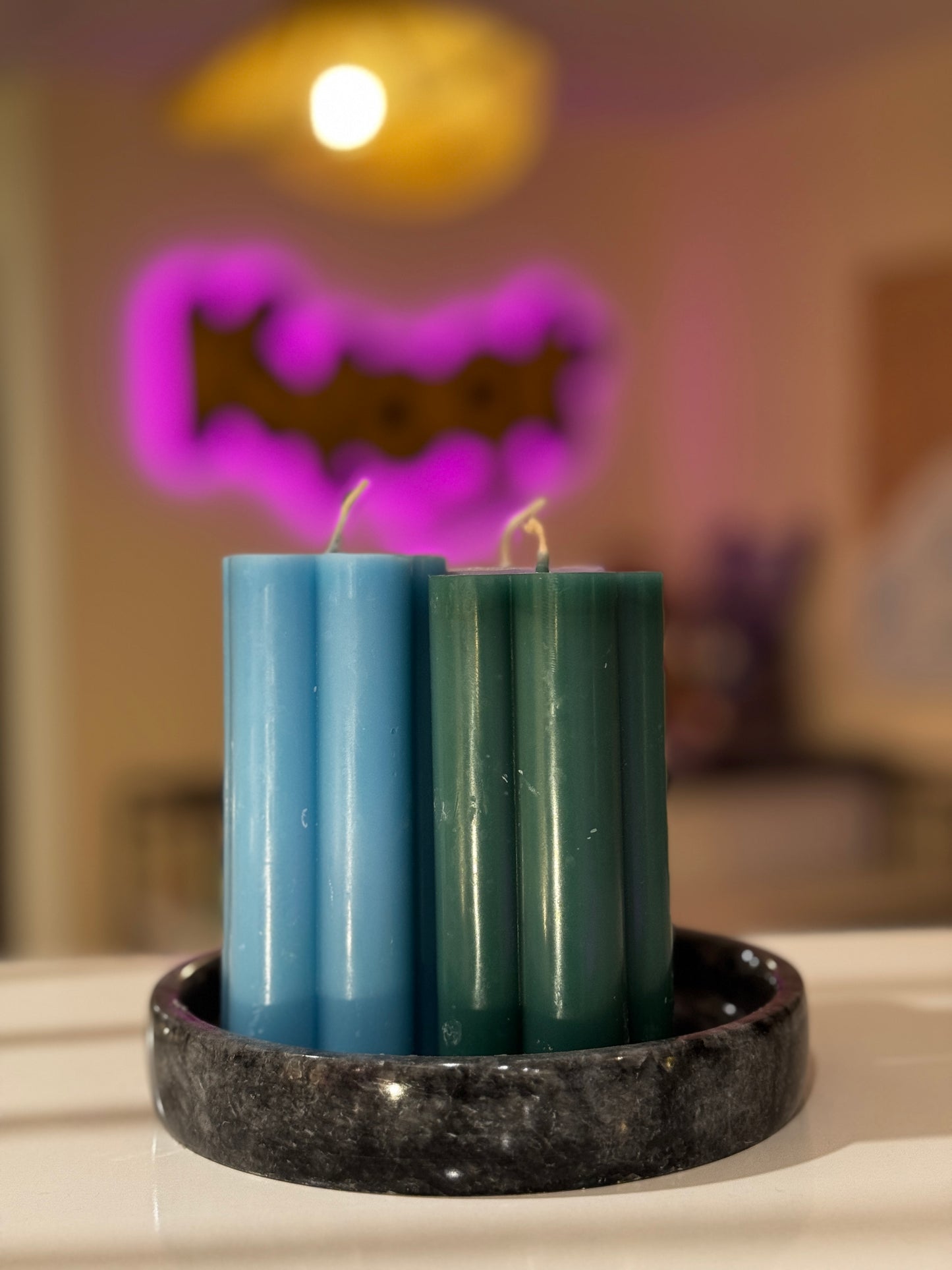 Blossom Pillar Candles