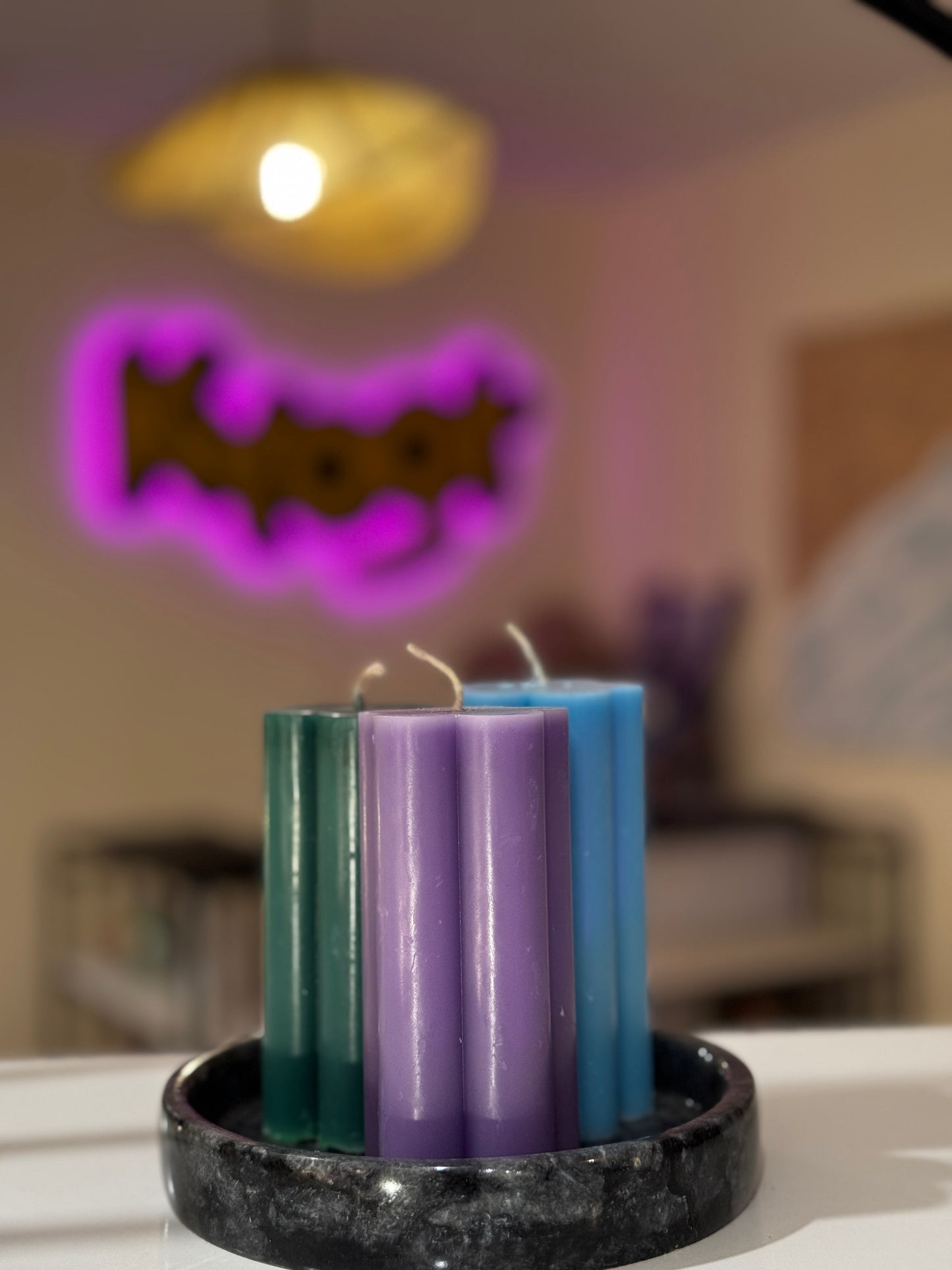 Blossom Pillar Candles