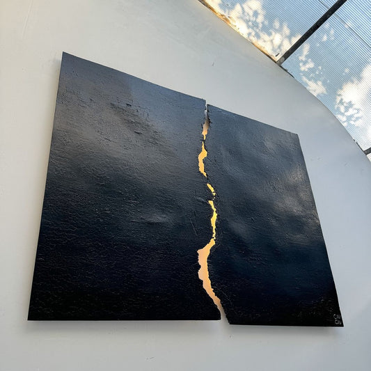 Textured Fire Artwork