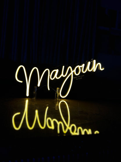 Mayoun - Neon Sign
