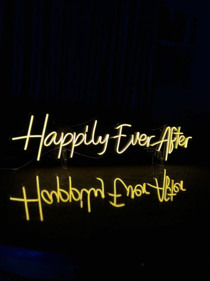 Happily Ever After - Neon Sign