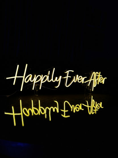 Happily Ever After - Neon Sign