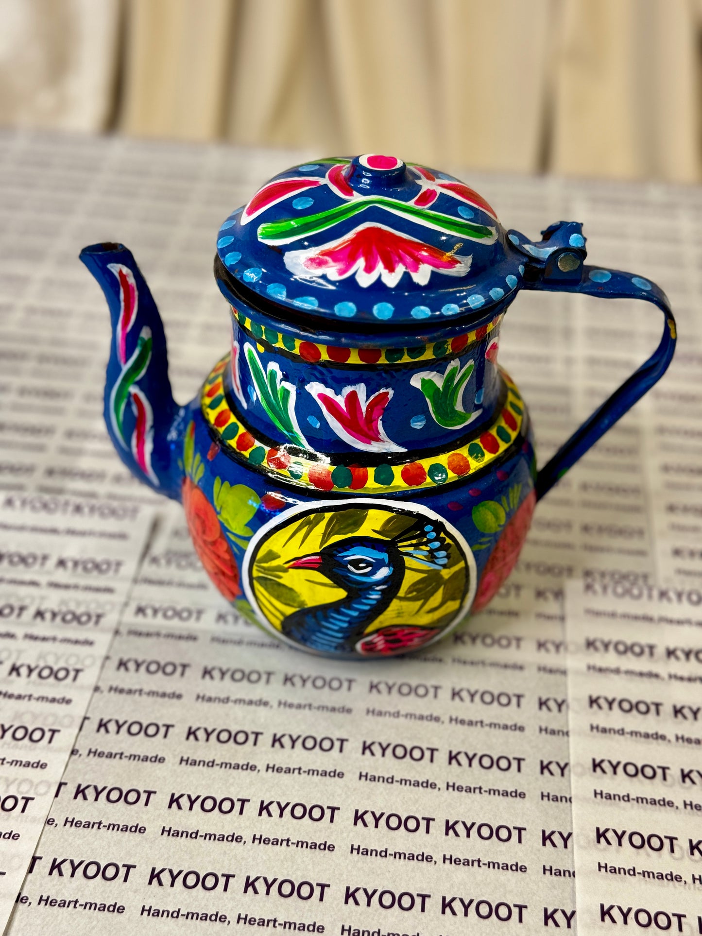 Blue Kettlle - Truck Art