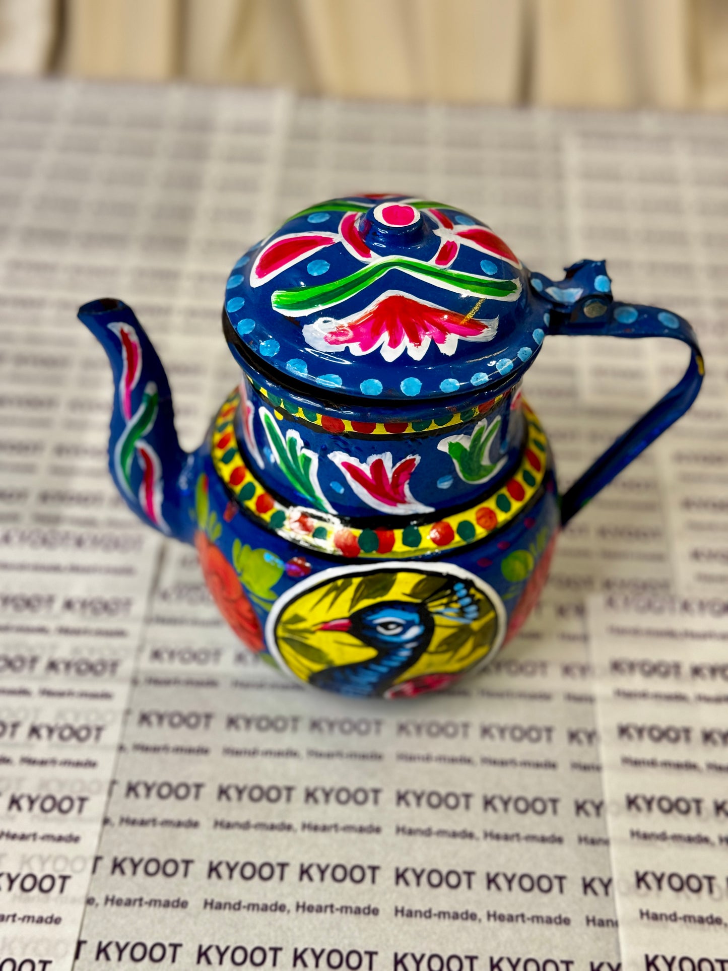 Blue Kettlle - Truck Art