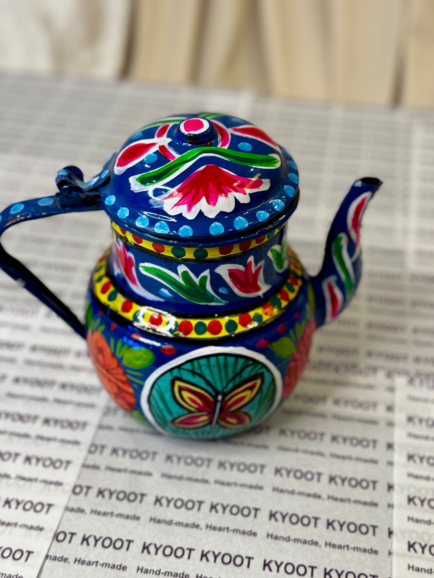 Blue Kettlle - Truck Art