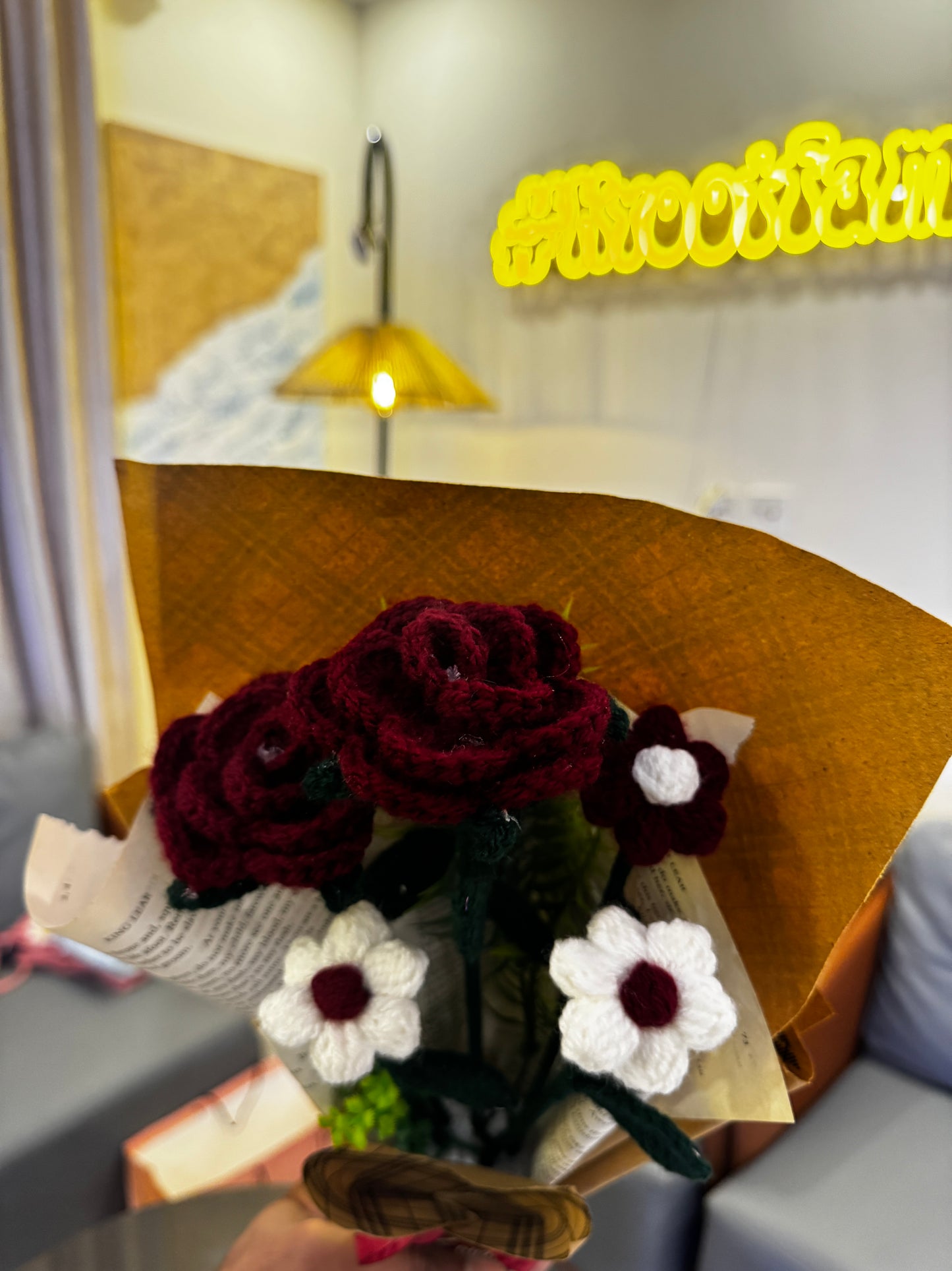 Puff & Petals – Cutest Crochet Flower Bouquet