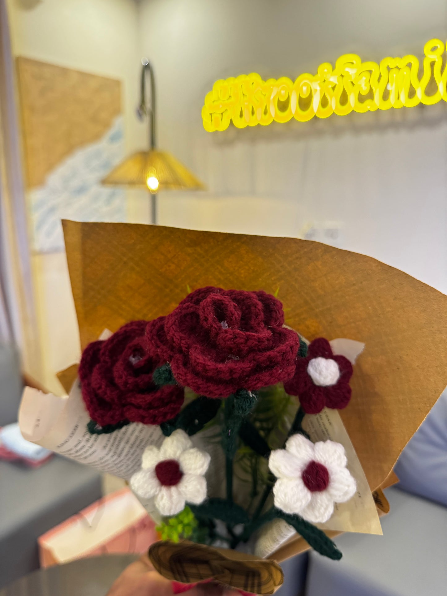 Puff & Petals – Cutest Crochet Flower Bouquet
