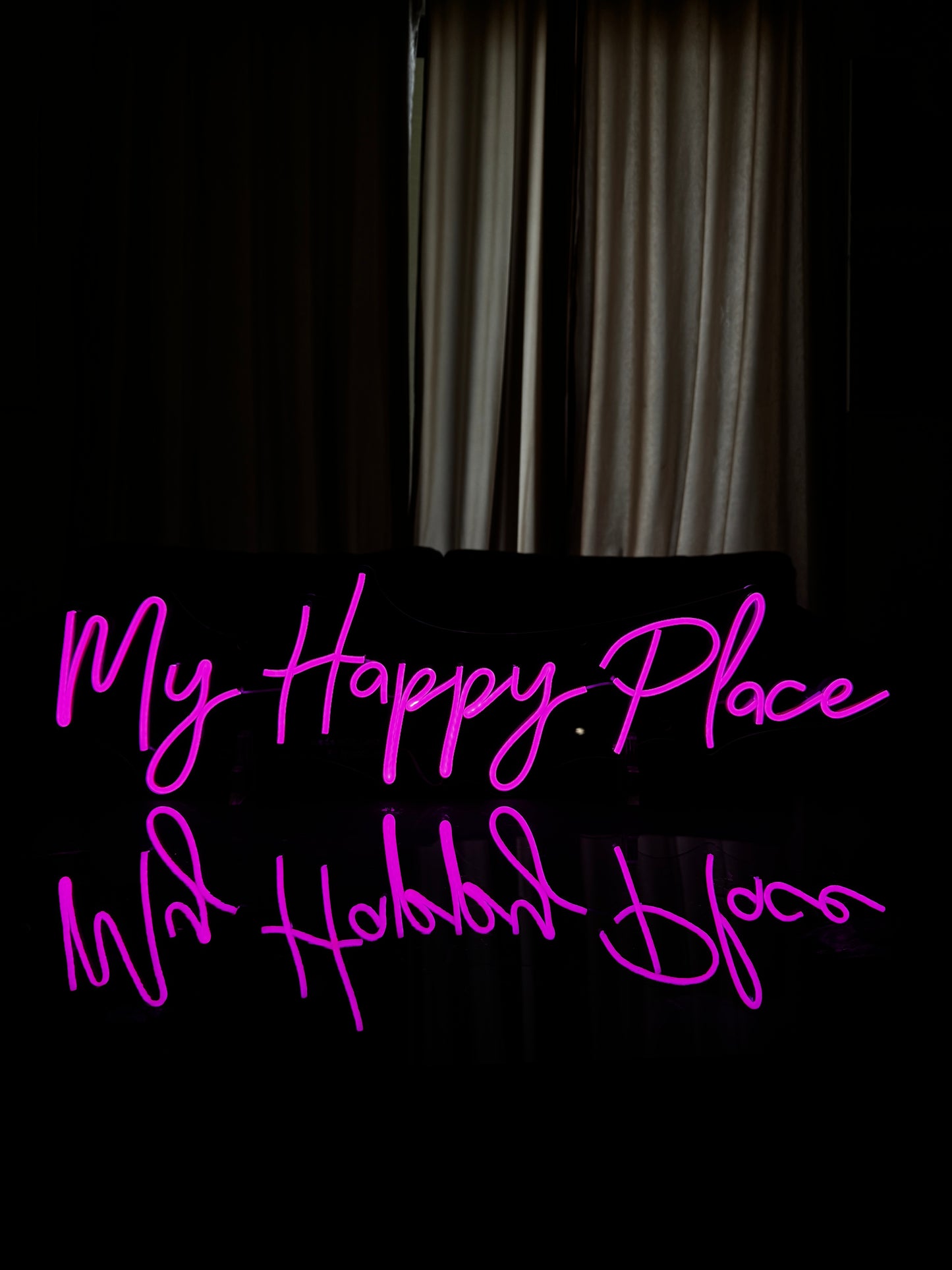 My Happy Place - Neon Sign